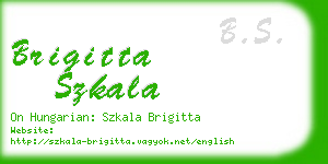 brigitta szkala business card